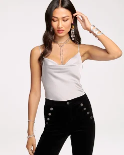 Abigail Cowl Neck Tank Top