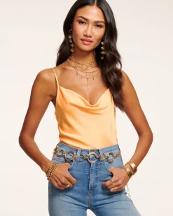 Abigail Cowl Neck Tank Top