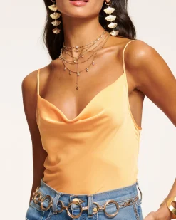 Abigail Cowl Neck Tank Top