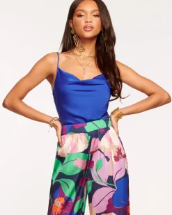 Abigail Cowl Neck Tank Top