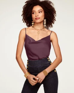 Abigail Cowl Neck Tank Top