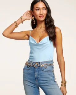 Abigail Cowl Neck Tank Top