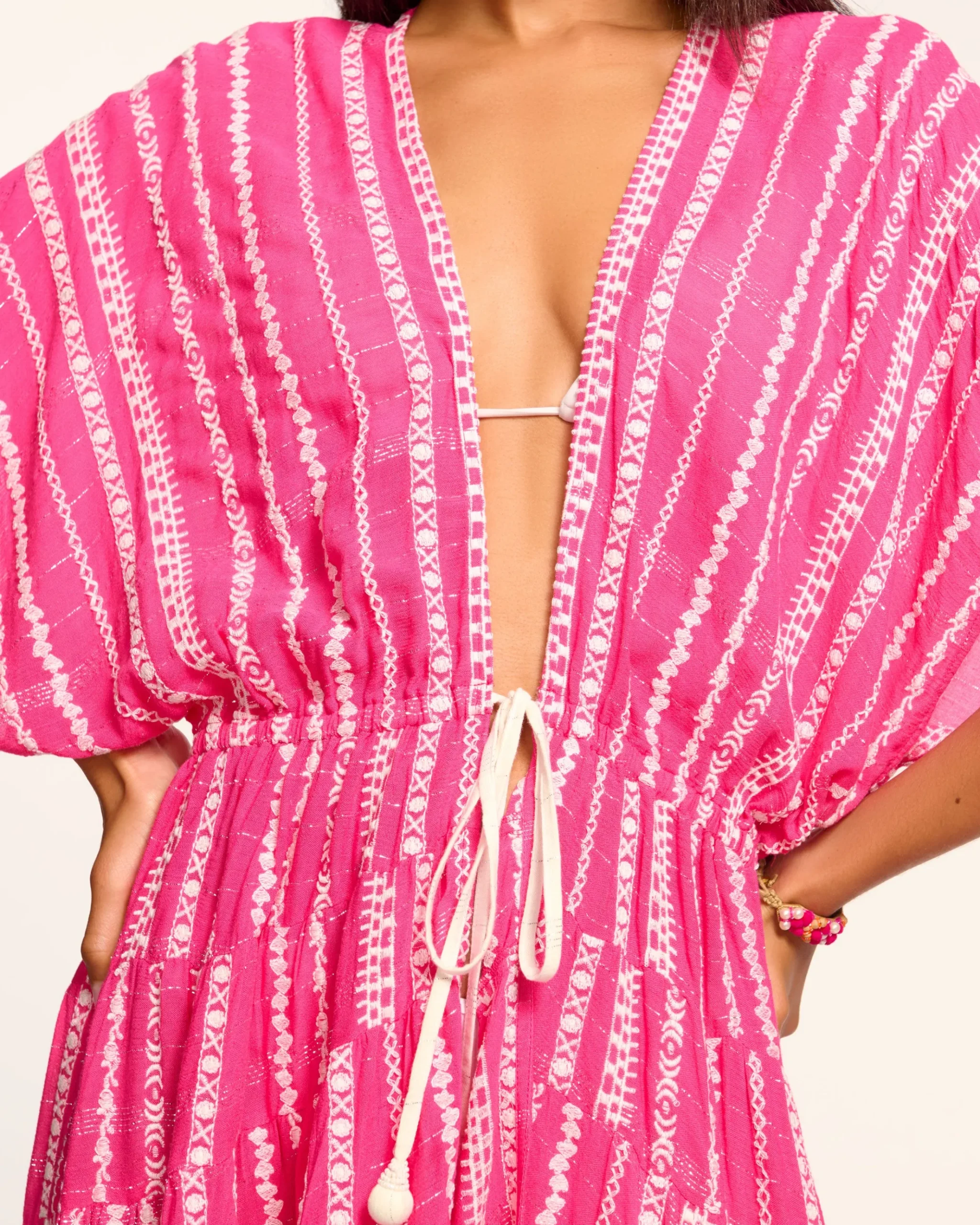 Addaline Embroidered Coverup Dress