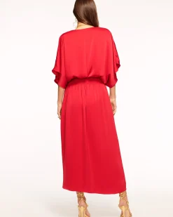 Adiel Wrap Midi Dress