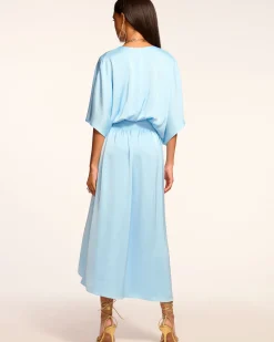 Adiel Wrap Midi Dress