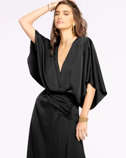 Adiel Wrap Midi Dress