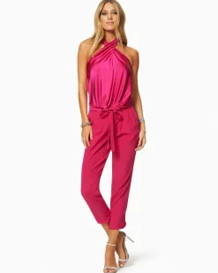 Allyn Silk Paperbag Waist Pant