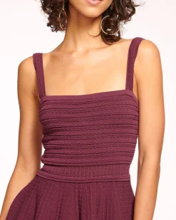 Althea Knit Tank Top Mini Dress