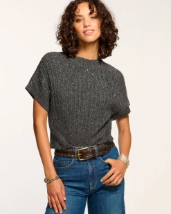 Amadeus Short Sleeve Wool Sweater