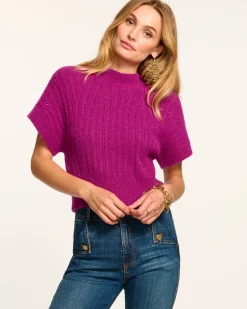 Amadeus Short Sleeve Wool Sweater