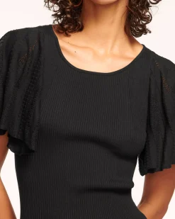 Amiel Flutter Sleeve Sweater