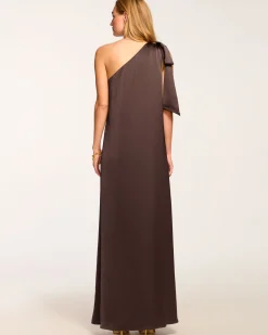 Benita One-Shoulder Gown