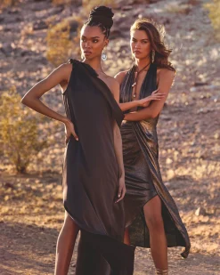 Benita One-Shoulder Gown