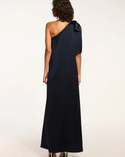 Benita One-Shoulder Gown