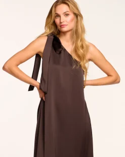 Benita One-Shoulder Gown