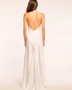 Caspe V-Neck Gown
