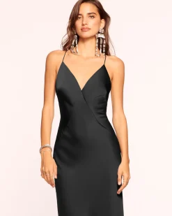 Caspe V-Neck Gown