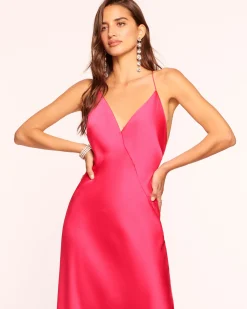 Caspe V-Neck Gown