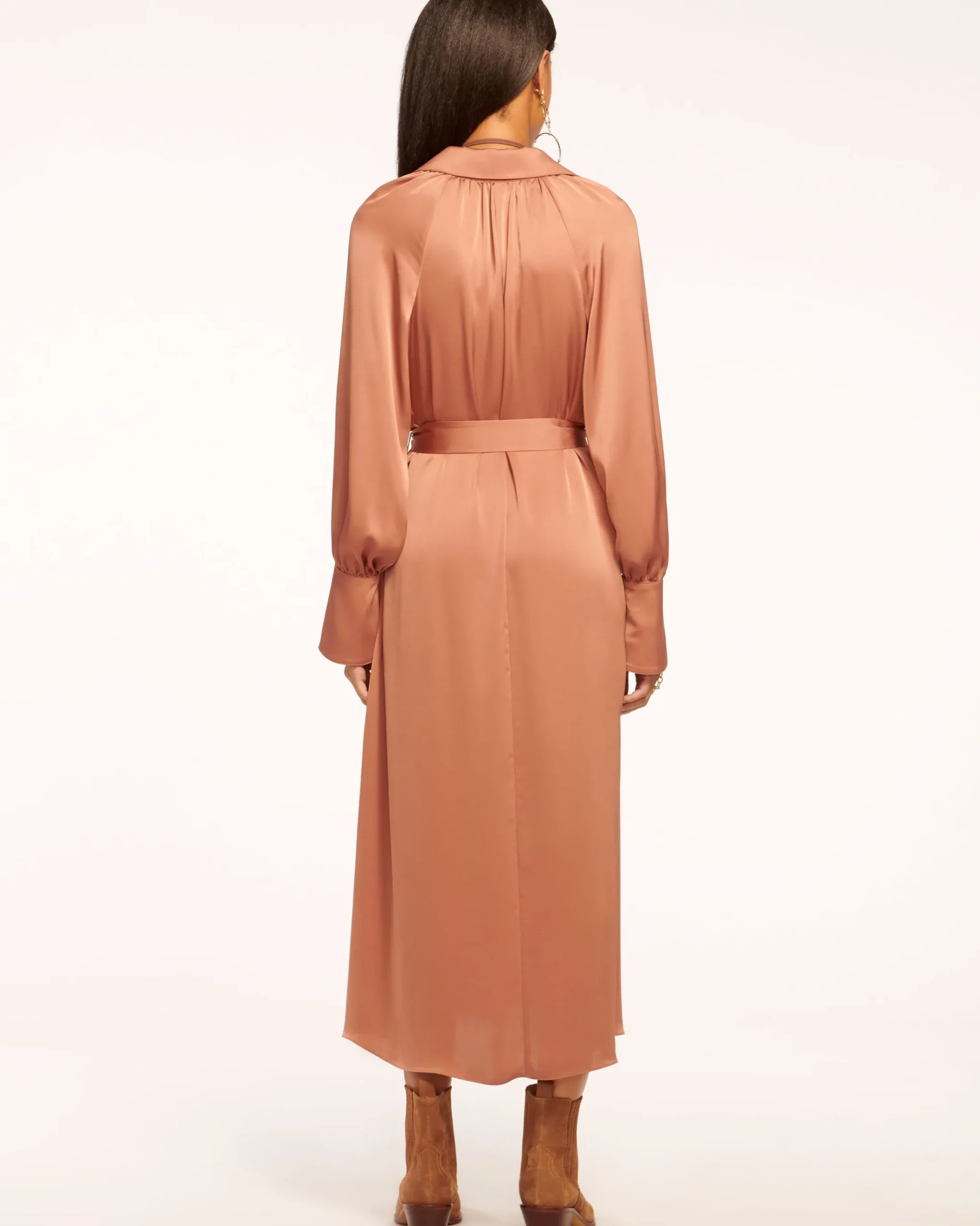 Cecilia Belted Midi Dress