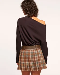 Chance Wool Off-The-Shoulder Sweater