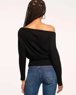 Chance Wool Off-The-Shoulder Sweater