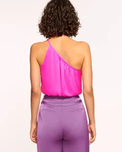 Cheryl One-Shoulder Crop Top