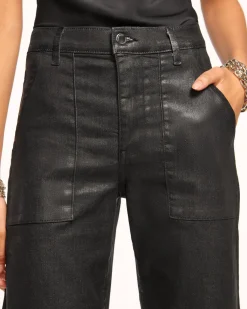 Cropped Metallic Clifford Jean