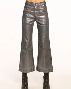 Cropped Metallic Clifford Jean