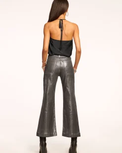 Cropped Metallic Clifford Jean