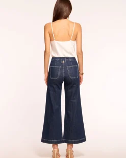 Cropped Theodora Wide Leg Jean