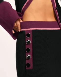 Dakota Colorblock Knit Skirt