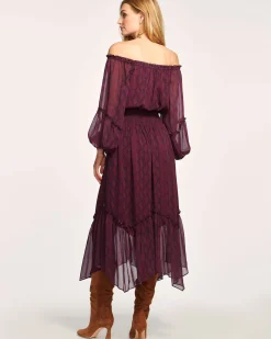 Danna Off-The-Shoulder Midi Dress