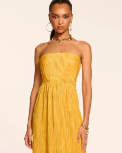 Devyani Strapless Maxi Dress