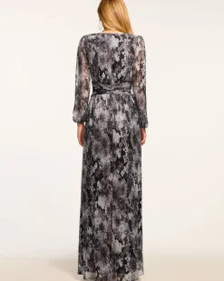 Estelle Long Sleeve V-Neck Dress