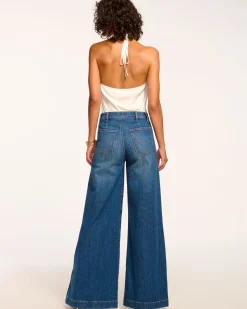 Flores High-Rise Wide Leg Jean