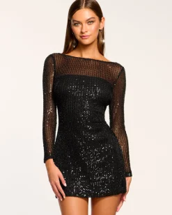 Forrest Beaded Mini Dress