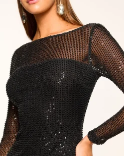 Forrest Beaded Mini Dress