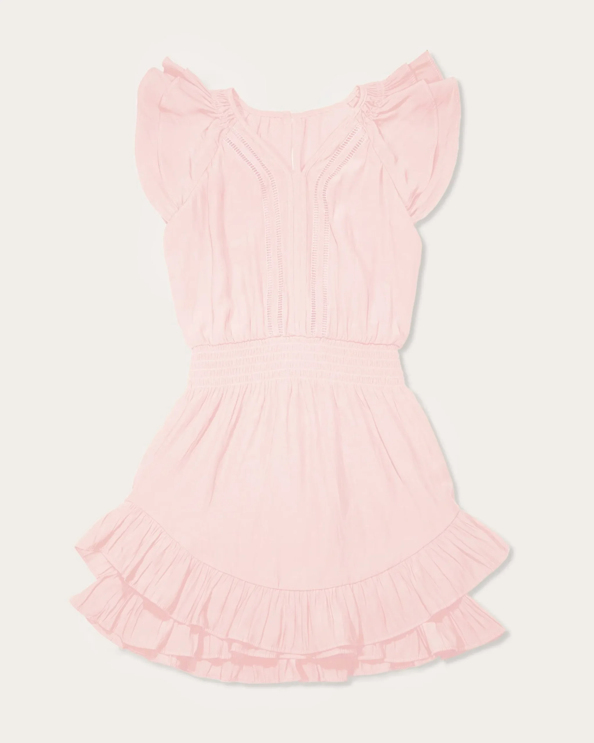 Girls Lola Ruffle Mini Dress