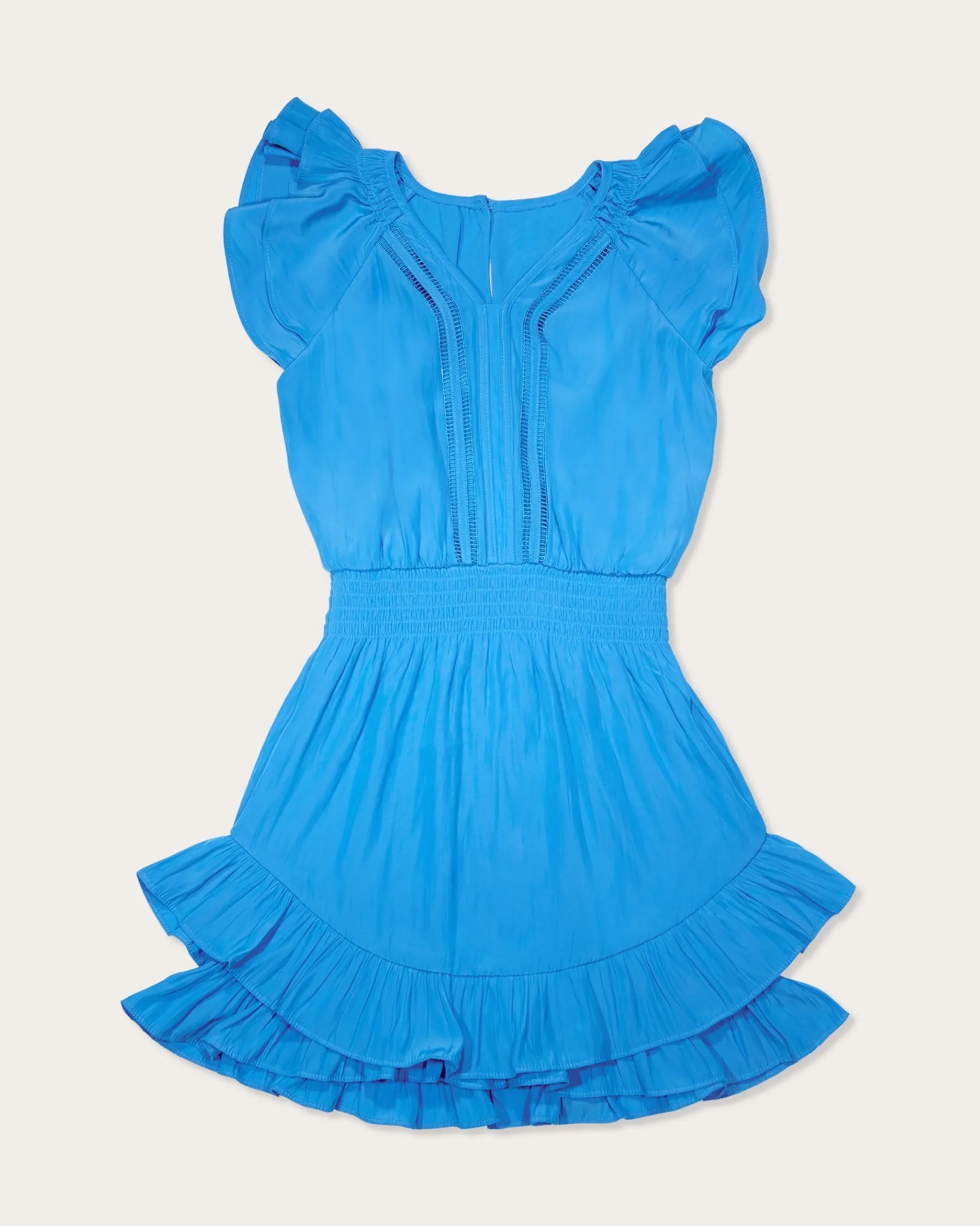 Girls Lola Ruffle Mini Dress