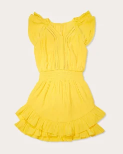 Girls Lola Ruffle Mini Dress