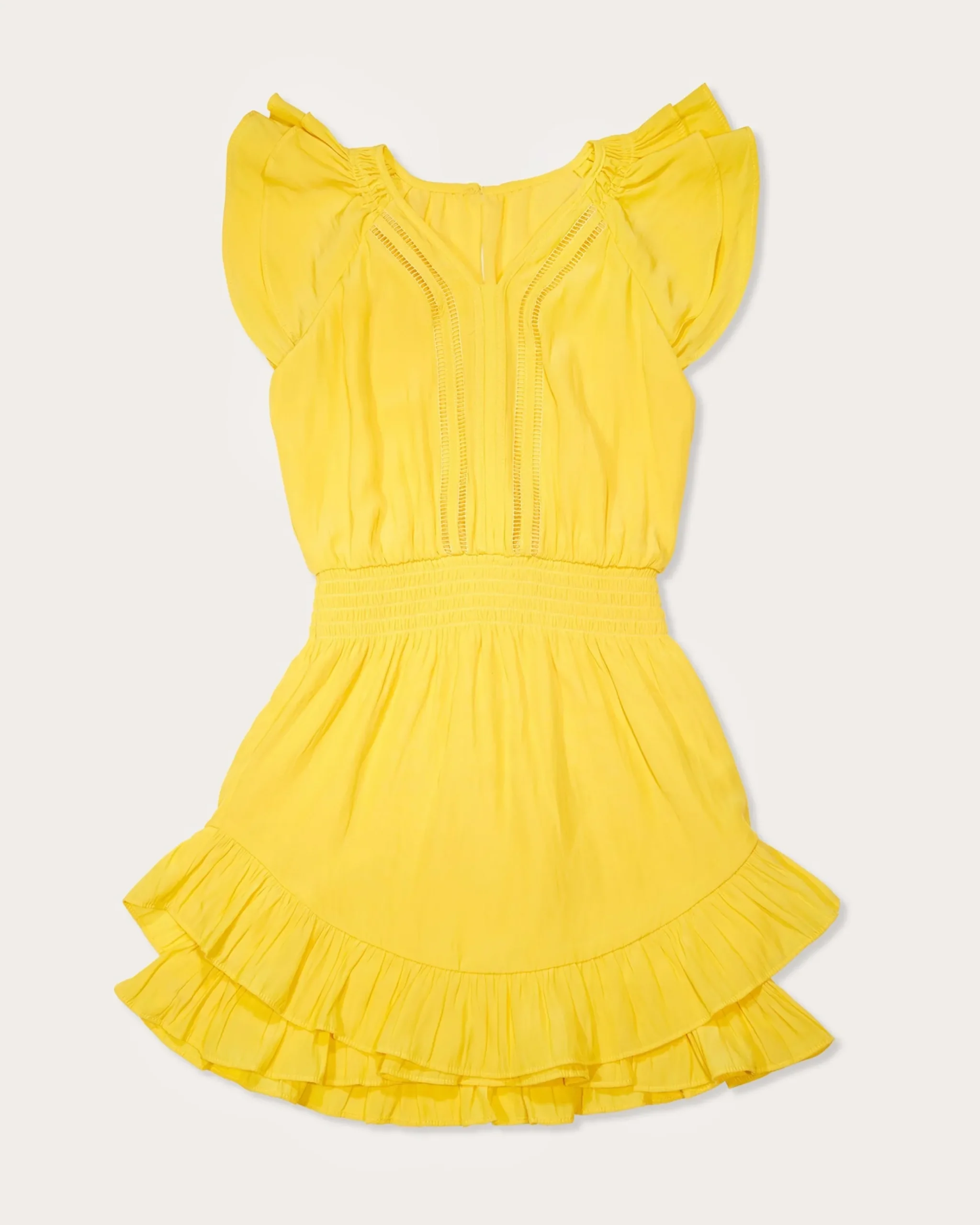 Girls Lola Ruffle Mini Dress