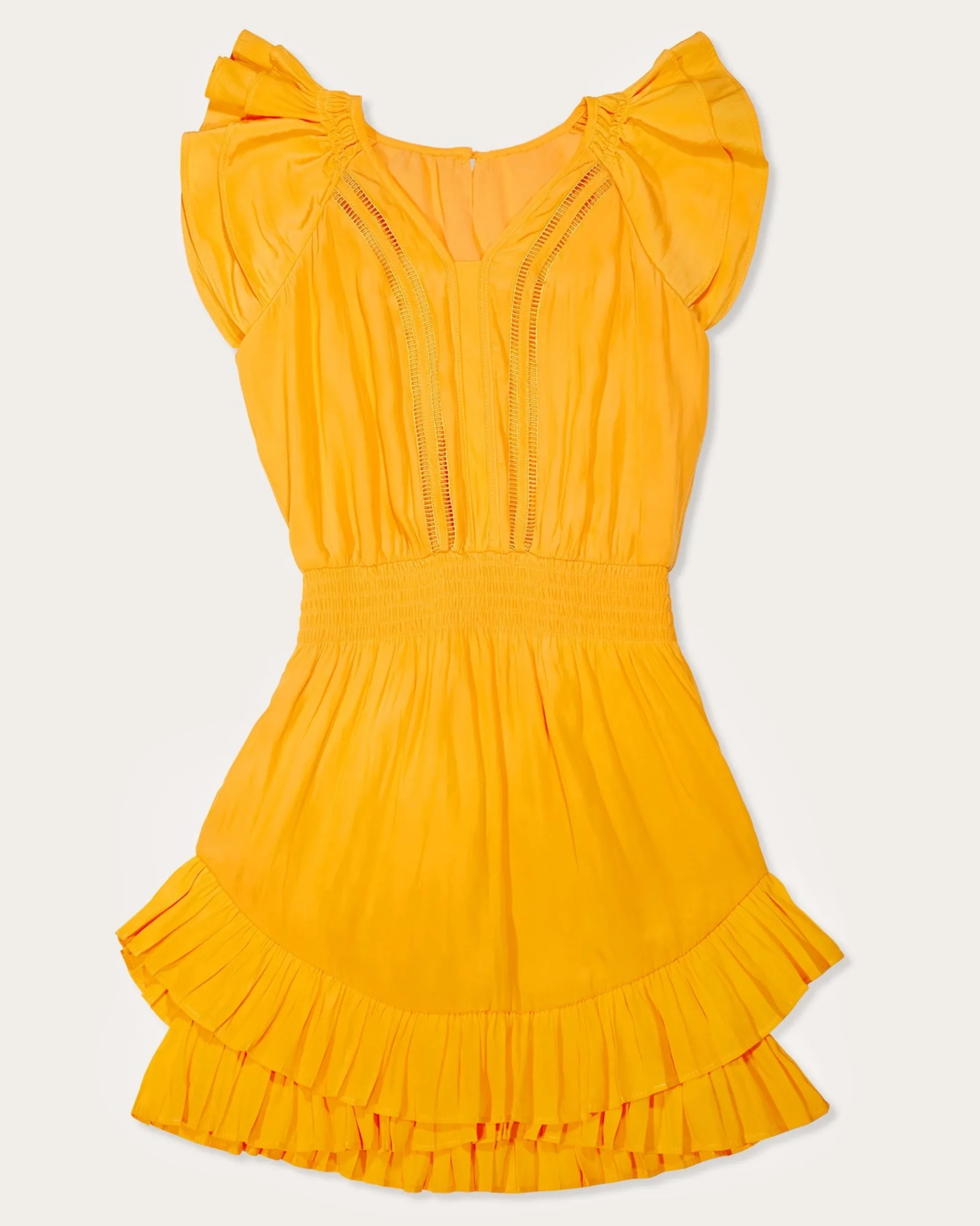 Girls Lola Ruffle Mini Dress