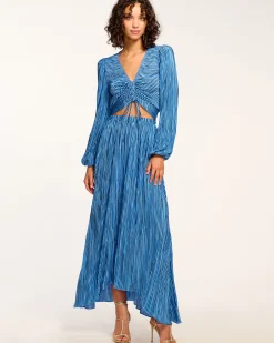 Gwendolyn Pleated Maxi Skirt
