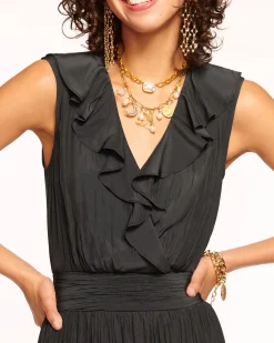 Hadlee Ruffled Midi Dress