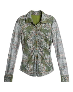 Hamilton Mesh Long Sleeve Top