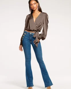 Helena High-Rise Flare Jean