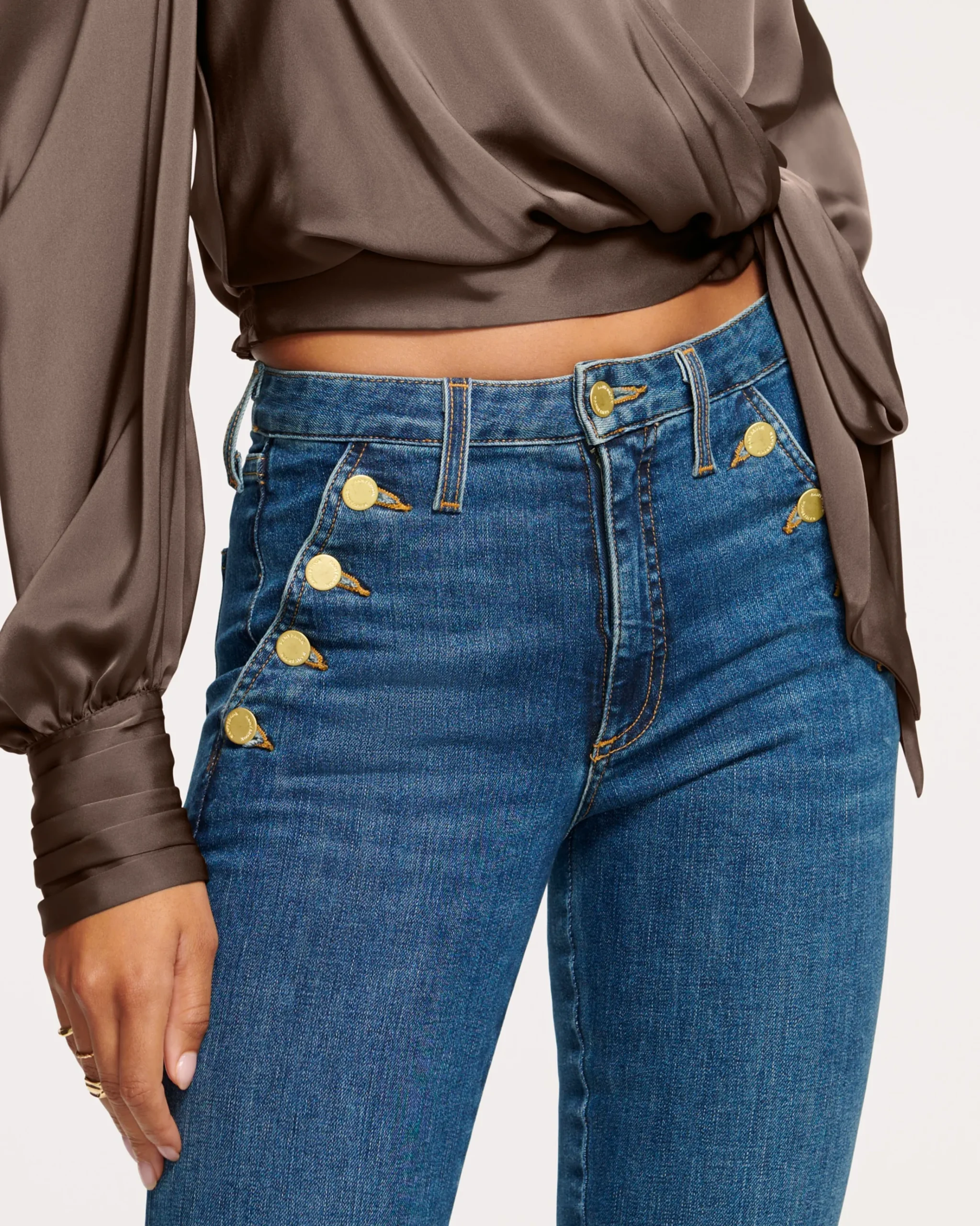 Helena High-Rise Flare Jean