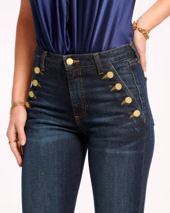 Helena High-Rise Flare Jean