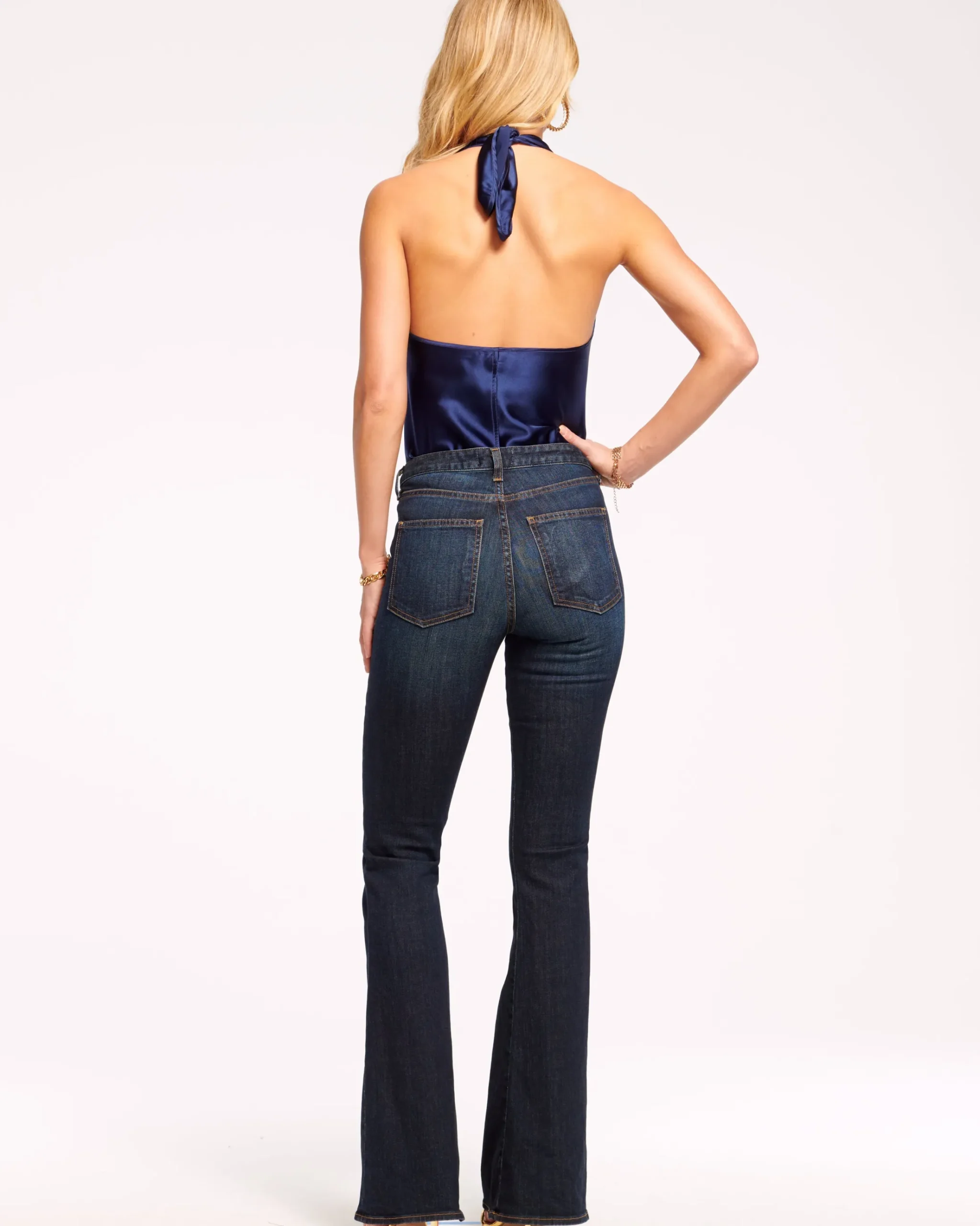 Helena High-Rise Flare Jean