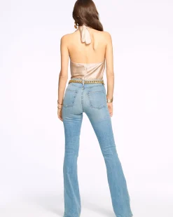 Helena High-Rise Flare Jean